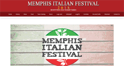 Desktop Screenshot of memphisitalianfestival.com